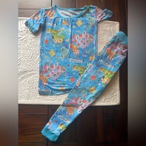 SOLD Little Sleepies Around the World 4T Girls Boys Bamboo Pajamas